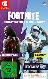 Fortnite Schattenfeuer + Eis Paket [NSW] (Code in Box) (D/F/I) als Nintendo Switch-Spiel