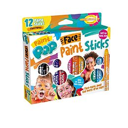 Paint Pop: Face Paint Sticks 12-Pack (Gesichtsmalfarben) Spiel