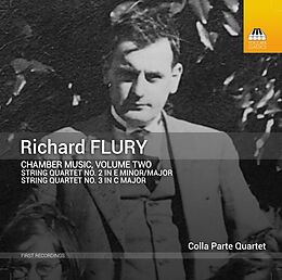 Colla Parte Quartet CD Richard Flury: Kammermusik,Vol.2