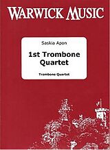 Saskia Apon Notenblätter Trombone Quartet no.1