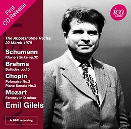 Emil Gilels CD Klavierwerke