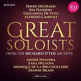 Oistrach/Nelsova/Campoli/Navar CD Great Soloists From The Richard Itter Archive