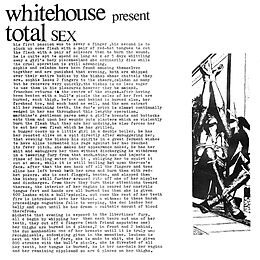 Whitehouse CD Total Sex (reissue)