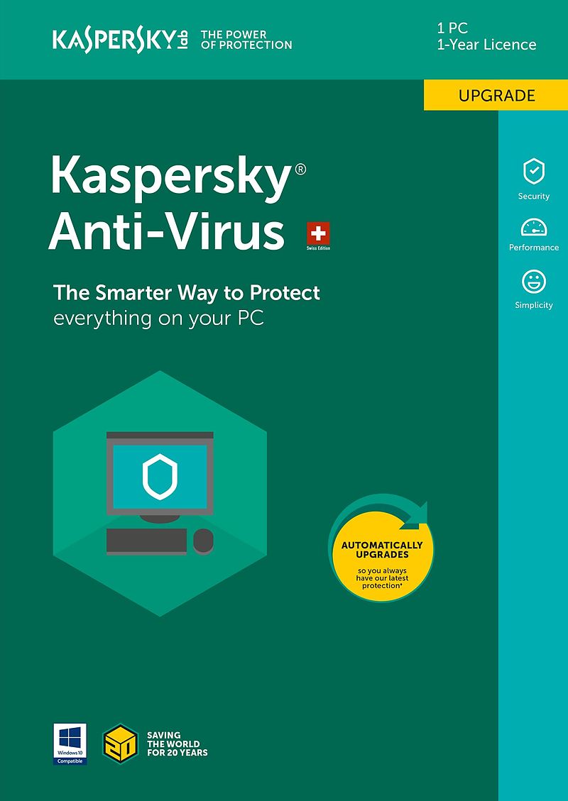 Kaspersky Anti-Virus PC Virus Protection Kaspersky Lab US