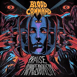 Blood Command Vinyl Praise Armageddonism - Orange/purple Split (indies