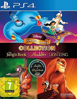 Disney Classic Aladdin, Lion King, Jungle Book [PS4] (D) als PlayStation 4-Spiel