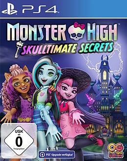 Monster High: Skulltimate Secrets [PS4] (D) als PlayStation 4, Free Upgrade to-Spiel