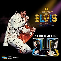 Elvis Presley CD LAS VEGAS, ON STAGE 1973 (4CD DIGIBOOK)