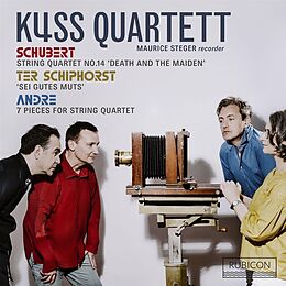 Maurice Kuss Quartett/Steger CD String Quartet No.14/sei Gutes Muts/7 Pieces For S