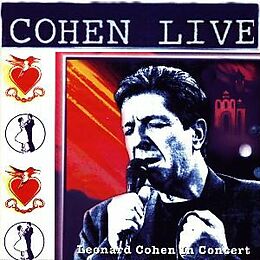 Leonard Cohen CD Cohen Live - Leonard Cohen Live In Concert