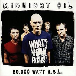 Midnight Oil CD 20000 Watt Rsl - The Midnight Oil Collection