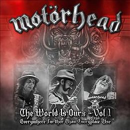 Motörhead DVD + CD The Wörld Is Ours-vol.1 Everywhere Further Than Ev