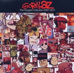 Gorillaz CD The Singles Collection 2001-2011