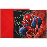 6 Einladung Spiderman Spiel