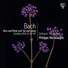 Philippe/Collegium Herreweghe CD Herz Und Mund Und Tat Und Leben - Kantaten