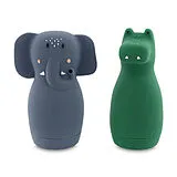 Silikon Spritztiere Elefant & Krokodil Spiel