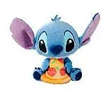 Disney Stitch mit Pizza, 25cm Spiel