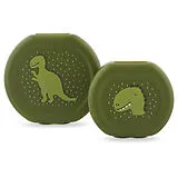 Snackbox mit Klickverschluss 2er Set Dino Spiel