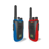 KIDYWOLF Walkie-Talkies mit Taschenlampe blau/rot Spiel