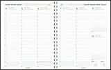 Agenden-Zubehör Jahr AURORA Agenda Plan a Week PAW 2027 2700P 1W/2S ML 21.5x27cm von