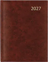 Agenden Jahr AURORA Agenda Florence PAW 2027 2715R 1W/2S bordeaux ML 21x27cm von 