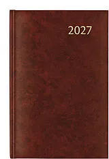 Agenden Jahr AURORA Agenda Florence Daily 2027 3215R 1T/1S bordeaux ML 14x21cm von