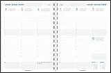 Agenden Jahr AURORA Agenda Business Perl 2027 2900P 1W/2S Ersatz ML 17.5x22cm von
