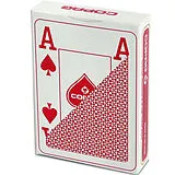 COPAG 100% Plastik Poker Jumbo Index rot Spiel