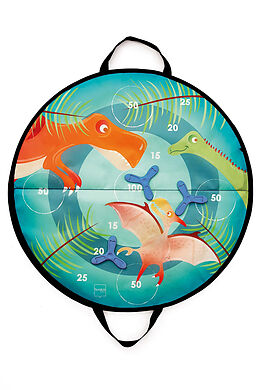 Magnet Dartscheibe Dino Spiel