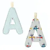 Buchstabe A Glow in the Dark blau Spiel