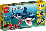 LEGO CREATOR 31088 - Bewohner der Tiefsee, Tiere, Bausatz, 3in1 Spiel