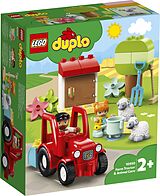 LEGO DUPLO 10950 - Traktor und Tierpflege, Spielset, 27 Teile Spiel