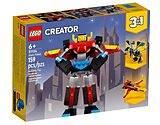 LEGO Creator 31124 - Super-Mech, Drachen oder Düsenflieger, 3-in-1 Bauset, 159 Teile Spiel