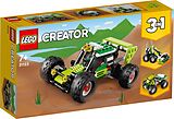 LEGO Creator 31123 - Geländebuggy, Quad oder Kompaktlader, 3-in-1 Bauset, 160 Teile Spiel