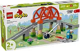 Duplo Eisenbahnbrücke und Schienen - Erw Spiel