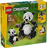 LEGO Creator Wilde Tiere: Pandafamilie Spiel