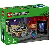 Minecraft Reise durch Nether und Endportal Spiel