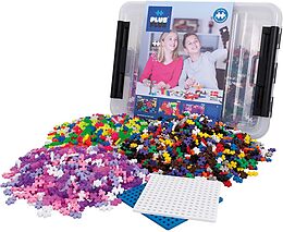 PLUS PLUS 2400 Kreativ Bausteine BOX Spiel