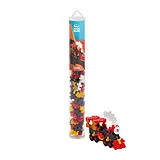 Plus-Plus 100 Tube Kreativ Bausteine Zug Spiel