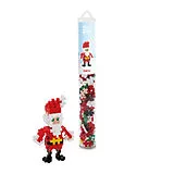 Plus-Plus 100 Tube Kreativ Bausteine Weihnachtsmann Spiel