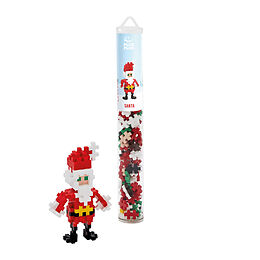 Tube De Construction Plus-Plus 100 Pièces - Axolotl Phosphorescent, Dès 3 Ans, Fabriqué Au Danemark