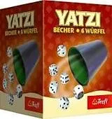 Würfelbecher mit 6 Augenwürfel Spiel
