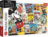 Puzzle 1000 100 Jahre Disney / Mickey Retro Spiel