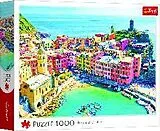 Malerische Stadt Vernazza, Ligurien, Italien Spiel