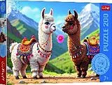 Puzzle 200 - Farbige Lamas Spiel