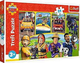 Maxi Puzzle 24 Teile - Feuerwehrmann Sam Spiel