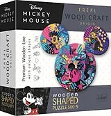 Holz Puzzle Sonderform 500 + 5 - Mickey Mouse Spiel