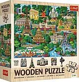 Holz Puzzle 1000 - Frankreich Entdecken Spiel