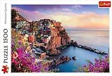 Manarola im Sonnenuntergang (Puzzle) Spiel