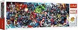 Puzzle 1000 Panorama Marvel Universum Spiel